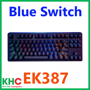 Bàn phím cơ chơi game EK387 (Blue/Brown/Red Switch) - E-dra Gaming