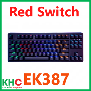 Bàn phím cơ chơi game EK387 (Blue/Brown/Red Switch) - E-dra Gaming -3