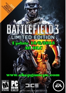 BattleField 3   Update 4 - 2DVD - List game pc tháng 6-2013