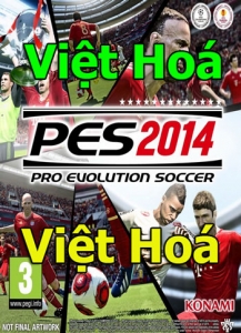 PES 2014 Tiếng việt - Pes 2014 Việt hoá - 3DVD