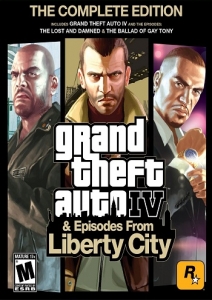 Chép Game PC: Grand Theft Auto IV and Episodes from Liberty City - Bản cài đặt 2 in 1 - 4DVD