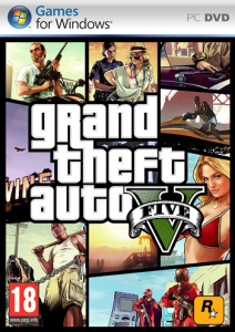 GTA 5 - GTA V - Grand Theft Auto V 2015 PC - 65GB - 17DVD