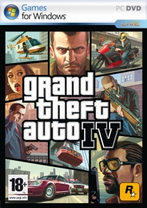 Grand Theft Auto IV  -4DVD