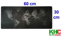 Tấm lót chuột mẫu Bản Đồ Thế Giới 2020 size 60cm x 30cm