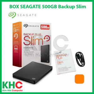 Ổ Cứng Di Động SEAGATE 500GB Backup Slim 2.5” USB 3.0 -2