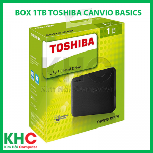 Ổ Cứng Di Động TOSHIBA CANVIO BASICS 1TB 2.5’’ USB 3.0