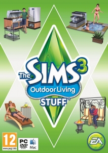 The Sims 3: Outdoor Living Stuff - DVD thứ 7 của bộ The Sim 3 -1DVD