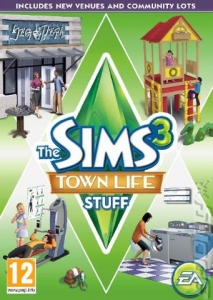 The Sims 3: Town Life Stuff - DVD thứ 9 của bộ The Sim 3  -1DVD