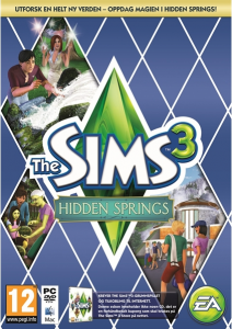 The Sims 3: Hidden Springs - DVD thứ 12 của bộ The Sim 3 -1DVD