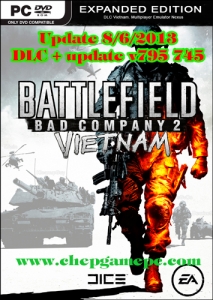 Battlefield Bad Company 2 Việt Nam + DLC + Update v795 745 - 1 DVD