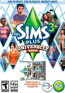 The Sim 3 University Life - Game mới - 2DVD